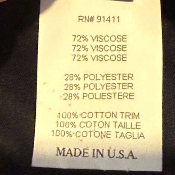 Rozae Nichols Navy Tiered Ruffle Skirt S Made USA Designer Contemporary Luxury - Picture 8 of 9